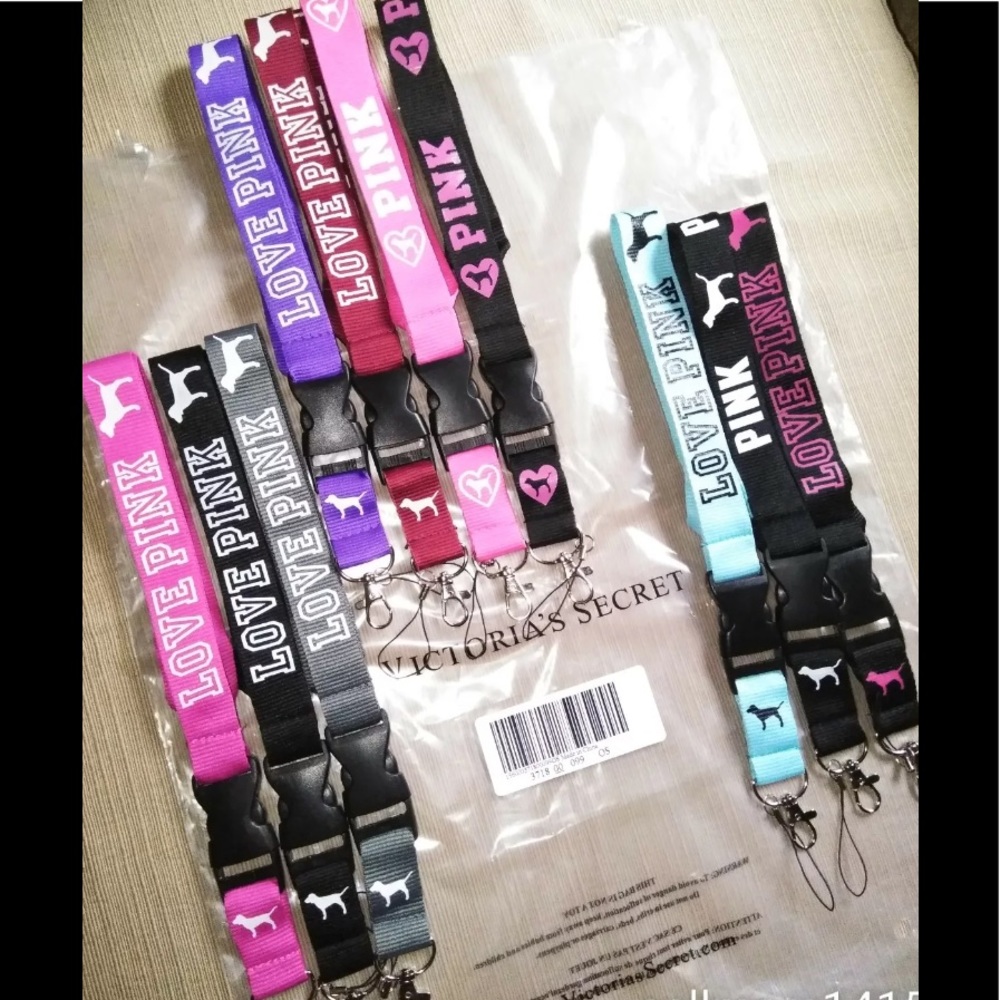 Pink Lanyards 💜💜Sale!!  2 for $15